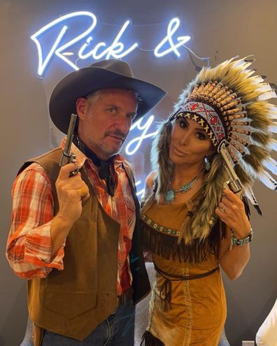 Kelly Dodd and husband Rick Leventhal under fire for wearing Rust-inspired Alec Baldwin costumes for Halloween