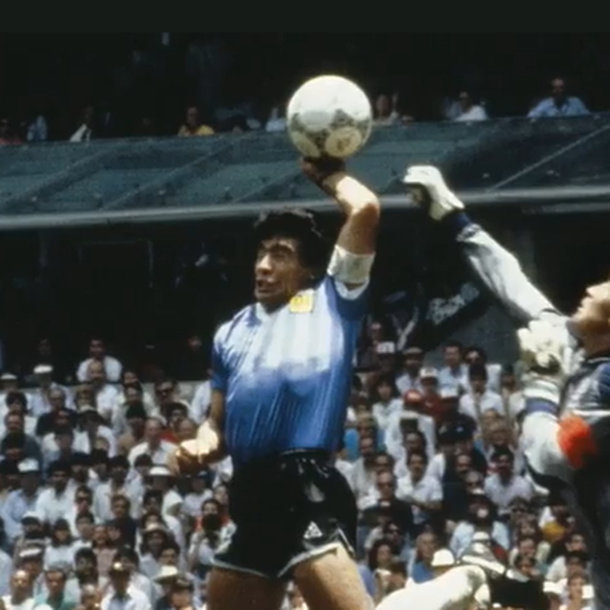 Goal! Maradona's 'Hand of God' shirt sets auction record