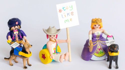 #ToyLikeMe has been campaigning for Lego to offer a more positive representation of disability. (Facebook/Toy Like Me)