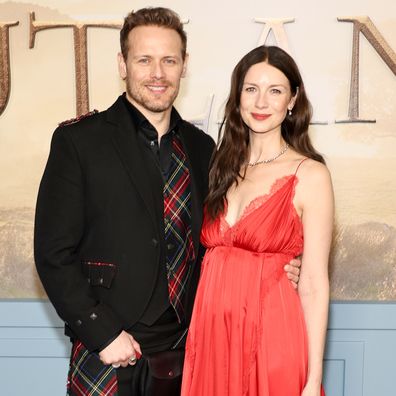 Sam Heughan and Caitriona Balfe