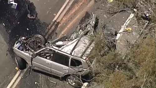 One dead, one seriously injured in collision between truck and car at Lancefield