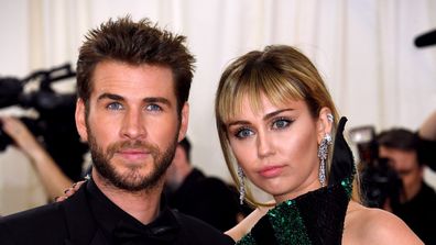 Miley Cyrus, Liam Hemsworth, met Gala, red carpet
