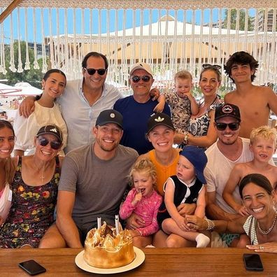 Caroline Wozniacki and family