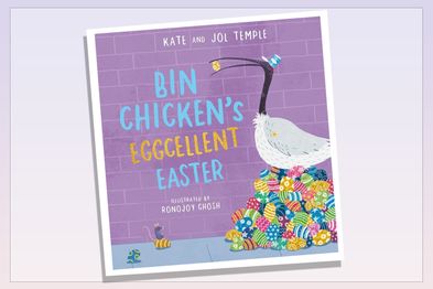 9PR: Bin Chicken's Eggcellent Easter, by Jol Temple and Kate Temple picture book cover