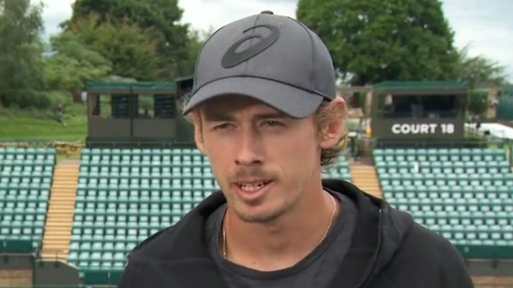 Alex de Minaur's cagey response after girlfriend Katie Boulter cops awkward Wimbledon draw