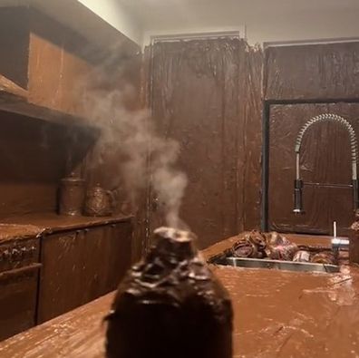 Aussie prankster kaih andersen covers parents' kitchen in nutella