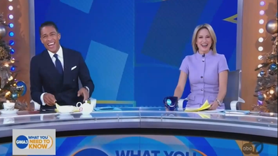 Good Morning America Hosts Amy Robach and T.J. Holmes address alleged affair on-air
