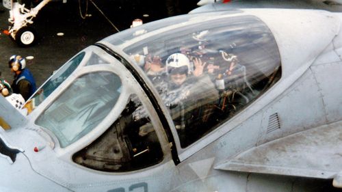 Navy A-6 Intruder pilot Jim Seaman. 