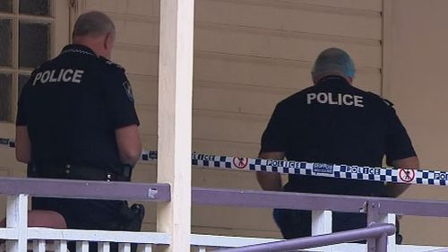 A man is fighting for life after an alleged stabbing in Queensland this afternoon.