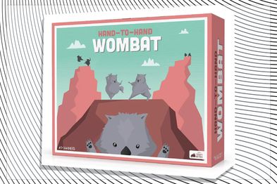 Hand-to-Hand wombat family board game cover