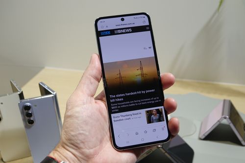 Samsung unfolds latest flip and fold smartphones in Korea.