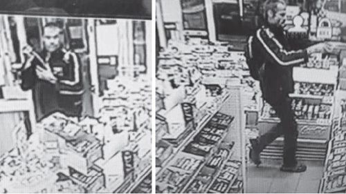 Queensland police hunt stick wielding bandit after service station hold up