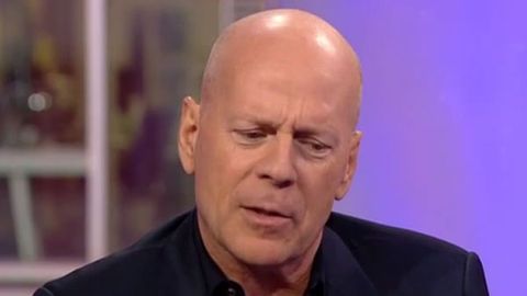 Watch: Bored? Drunk? Bruce Willis's bizarre mumbling interview