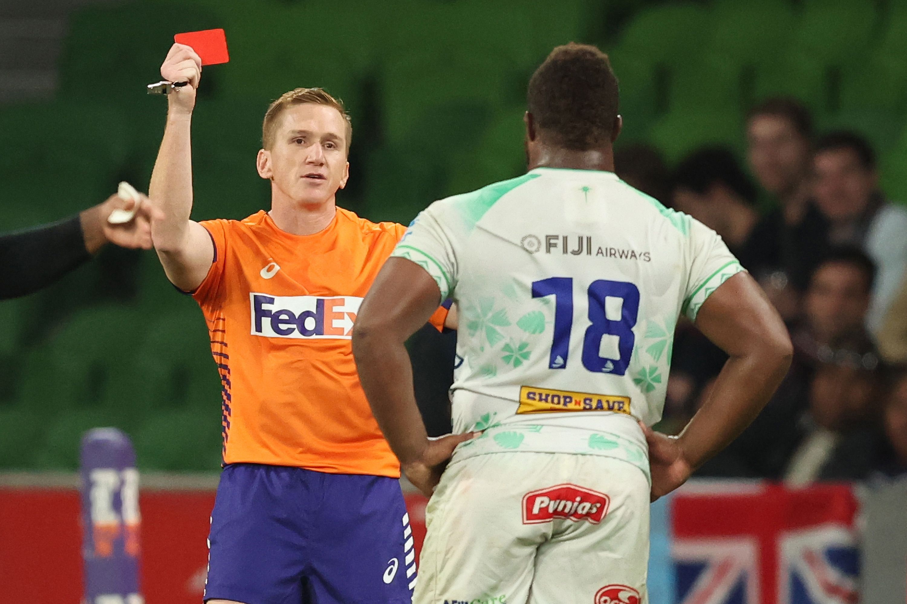 Fury over two-week ban for 'malicious', 'unacceptable' headbutt on Rebels star