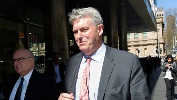 Former headmaster of Geelong Grammar School Nicholas Sampson gave evidence at the royal commission into child sex abuse today at the County Court in Melbourne. Photo Paul Jeffers The Age NEWS 10 Sep 2015