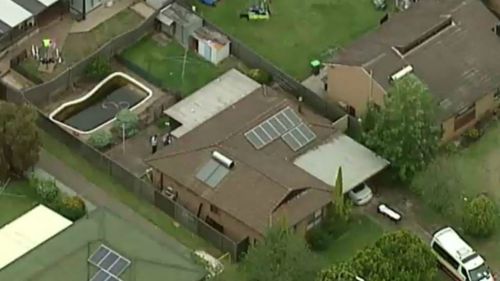 The child was found unconscious in a backyard swimming pool. (9NEWS)