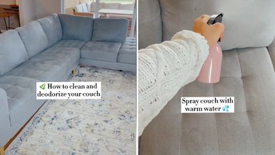 repair hole in microfiber couch｜TikTok Search