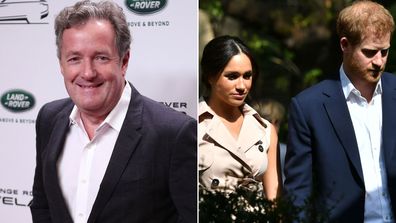 Piers Morgan accuses Harry and Meghan of 'exploiting' Princess Diana's death for money