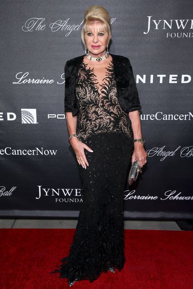 Ivana Trump at Gabrielle's Angel Foundation For Cancer Research Angel Ball 2015 