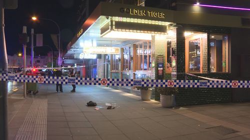 The 49-year-old man was treated at the scene.