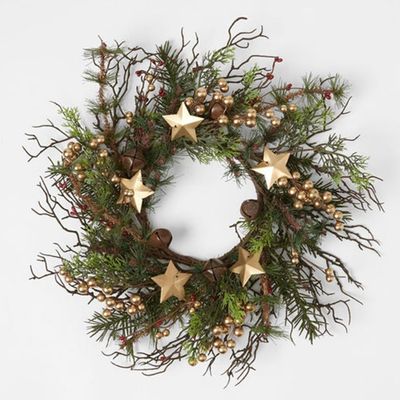 Star/Bell Pine Wreath