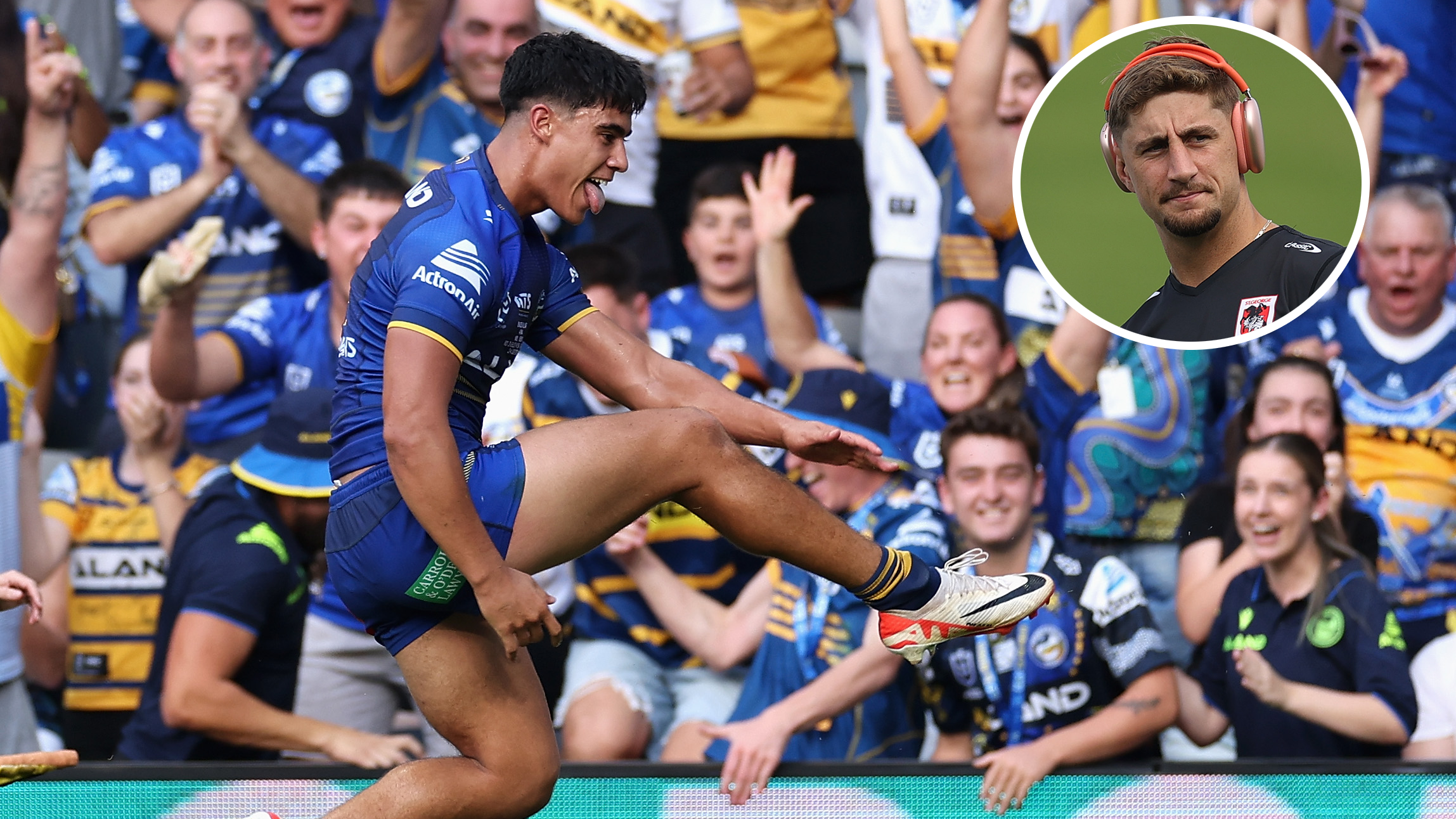 Parramatta rookie Blaize Talagi's eye-catching debut puts an end to Zac Lomax speculation
