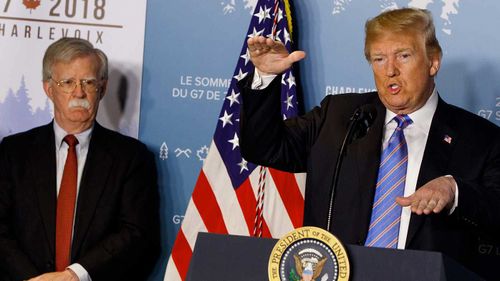 John Bolton served as Donald Trump's national security advisor.