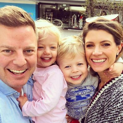 Ben Fordham with children