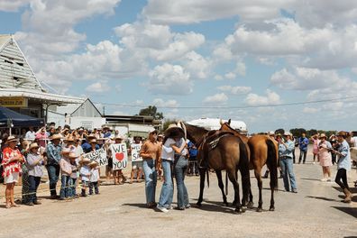 Sarah Wheeler finishes The Outback Long Ride