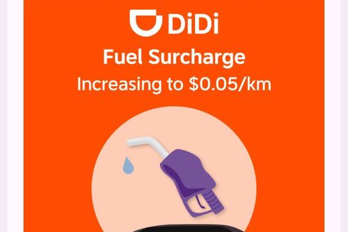 Supplemento carburante Didi Australia