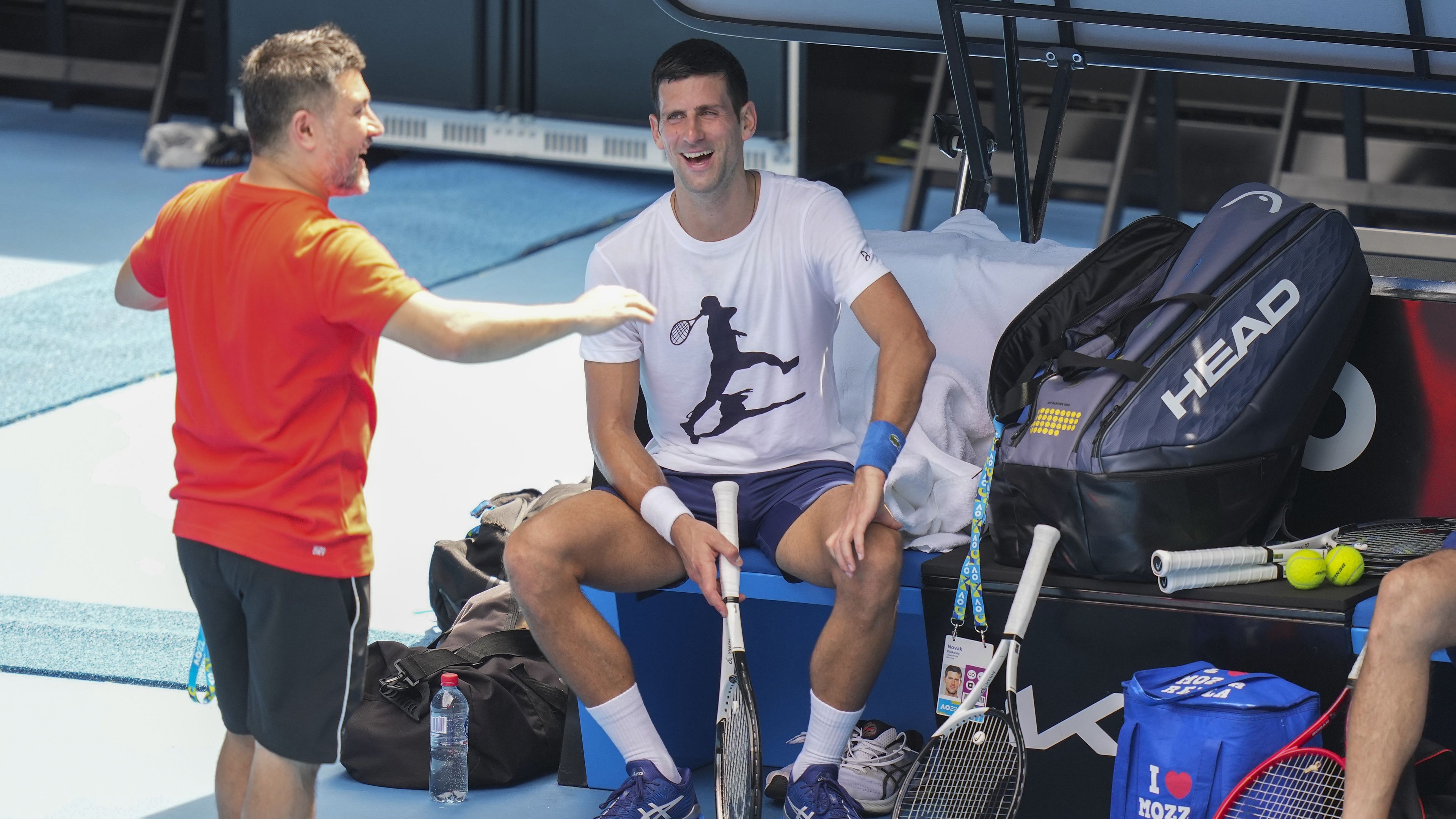 'Uncomfortable' rivals give Novak cold shoulder
