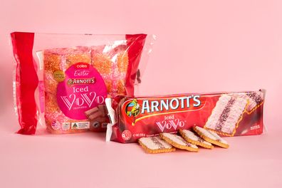 Coles launches Shapes and Iced Vovo hot cross buns