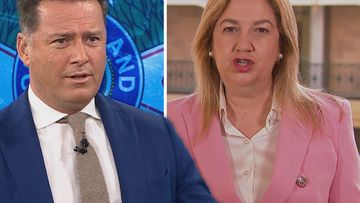 Karl Stefanovic and Annsatacia Palaszczuk