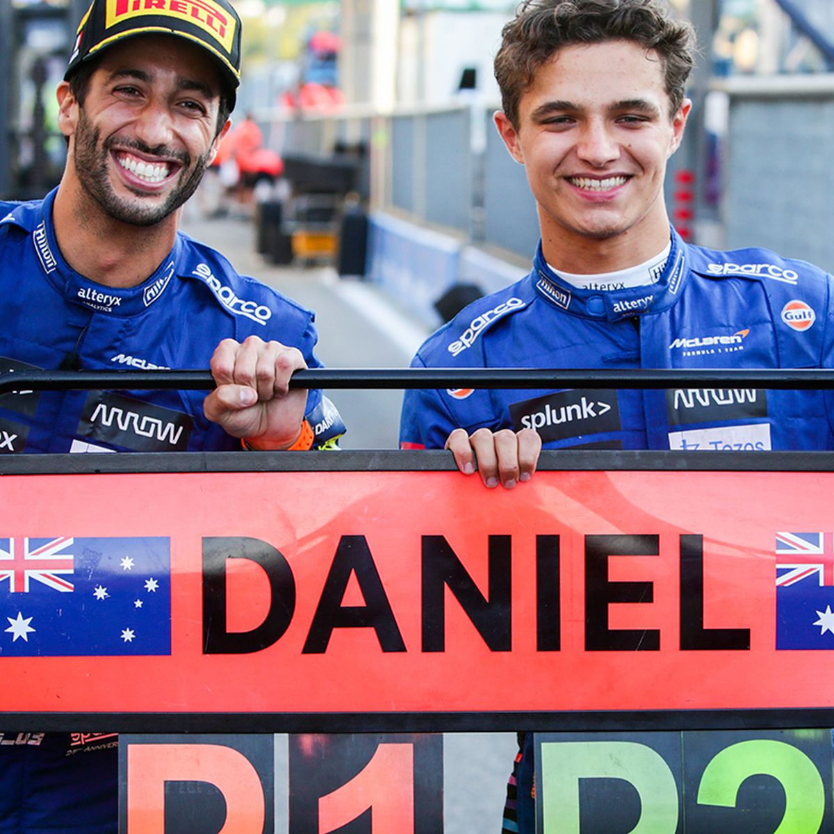 F1 2021: Daniel Ricciardo's brutal slap down for Lando Norris at Monza