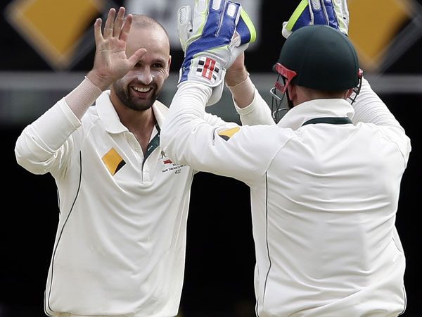 Offspinner Nathan Lyon. (AAP)