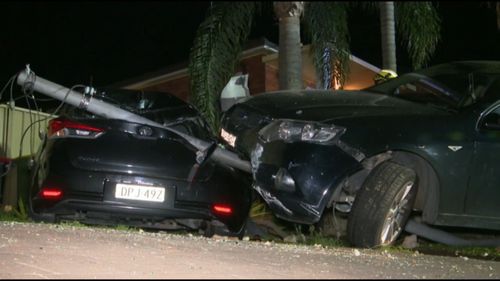 Bass Hill crash 190709 allegedly drunk driver smashes into new Toyota Corolla charged crime news Sydney NSW