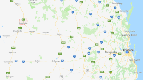Augathella is about 760km from Brisbane. (Google Maps)