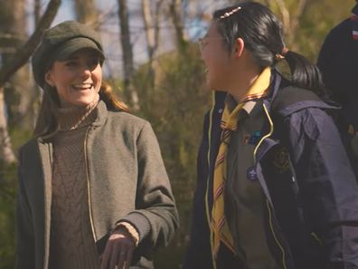 The Princess of Wales joins Scouts UK to discuss the importance of nature and spending time outdoors in new video