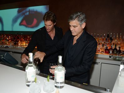 Rande Gerber and George Clooney