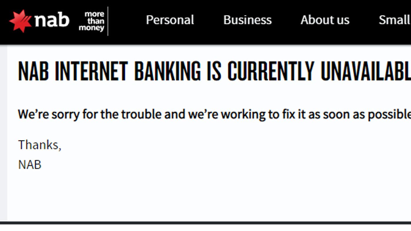 Nab Internet Banking App Now Back Up After Outage