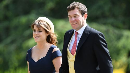 Princess Eugenie and Jack Brooksbank are engaged. (AAP)