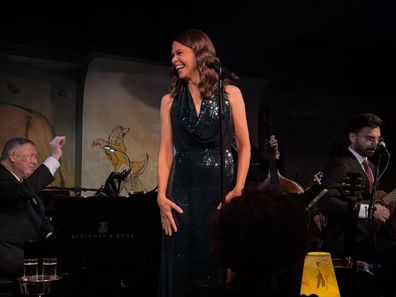 Hugh Jackman Instagram post about Sutton Foster