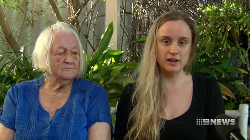 Carmen's granddaughter was also attacked. (9NEWS)