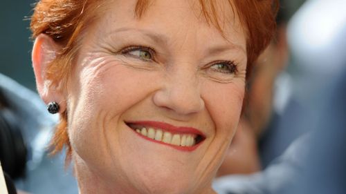 Pauline Hanson. (AAP)