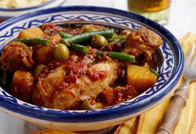Budget-friendly tagine with couscous