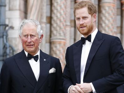 Prince Harry and King Charles