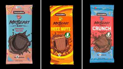 MrBeast chocolate Feastables flavours