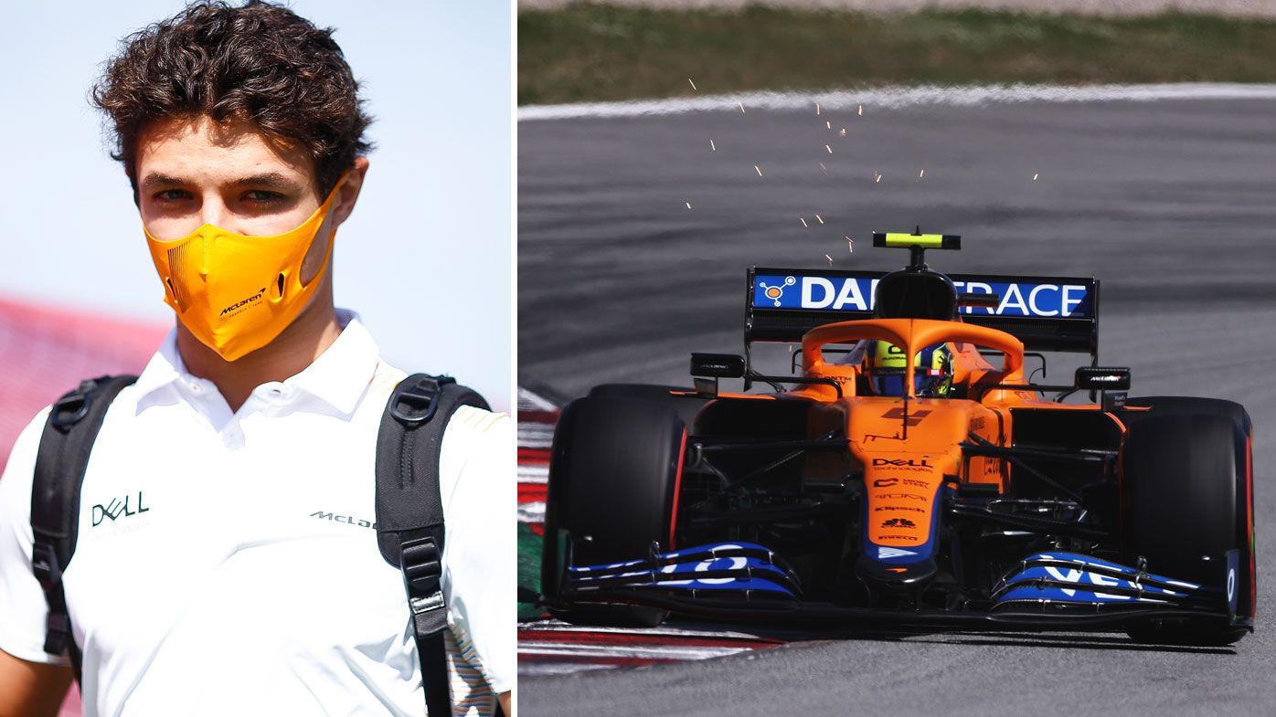 Lando Norris has re-signed with McLaren.