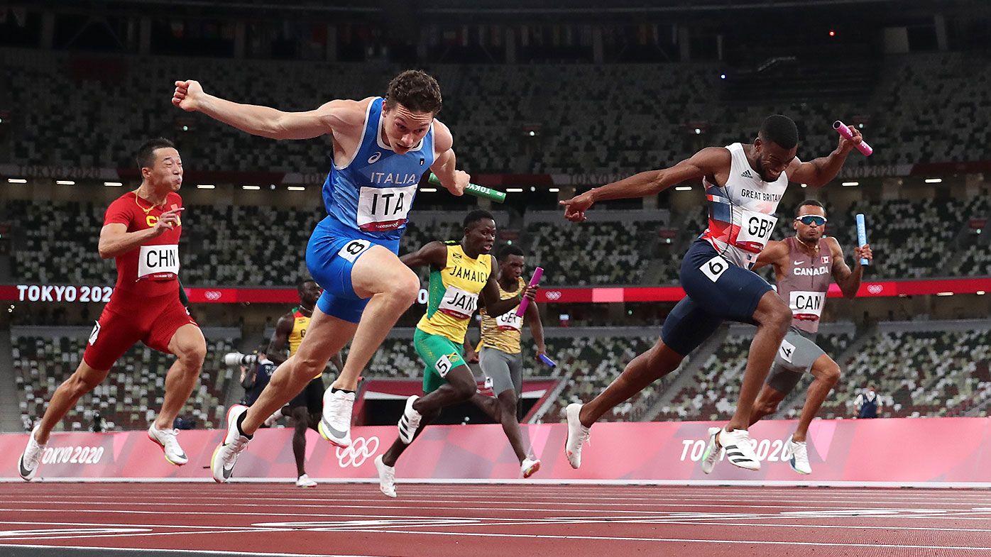 Tokyo Olympics men&#x27;s 4 x 100m final