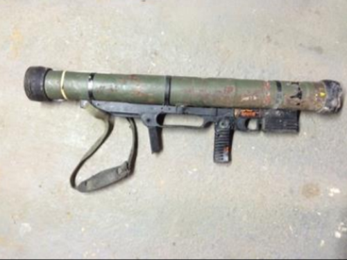 A rocket launcher was handed in in Queensland (National Firearms Amnesty 2017 Report)